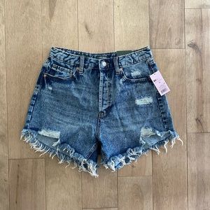 Wild Fable Distressed Denim Shorts Size 10 NWT